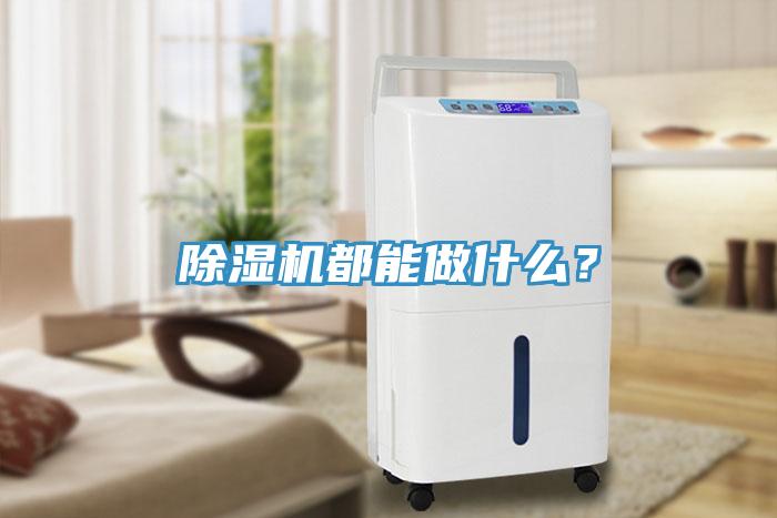 除濕機都能做什么？