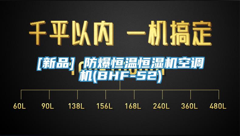 [新品] 防爆恒溫恒濕機空調機(BHF-52)