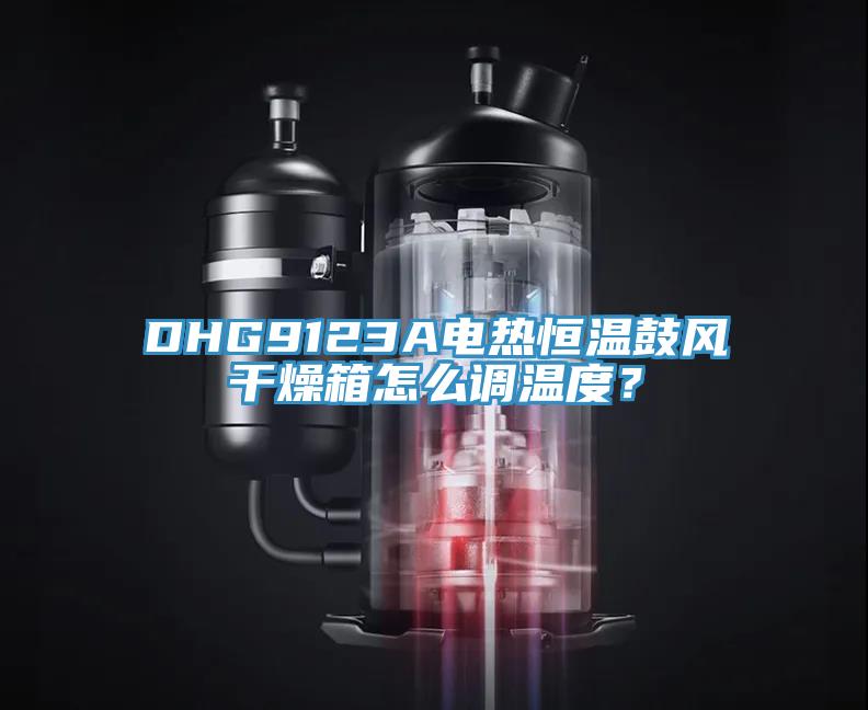 DHG9123A電熱恒溫鼓風(fēng)干燥箱怎么調(diào)溫度？