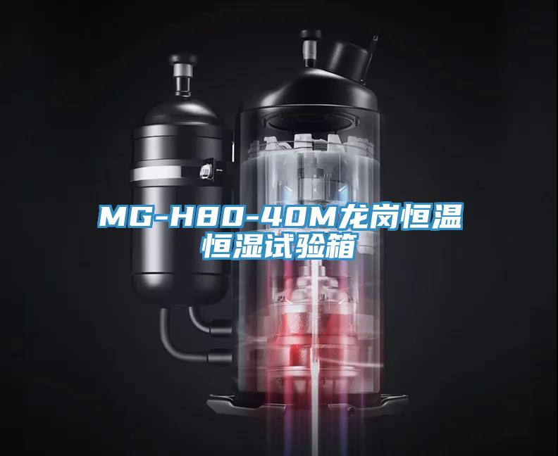 MG-H80-40M龍崗恒溫恒濕試驗(yàn)箱