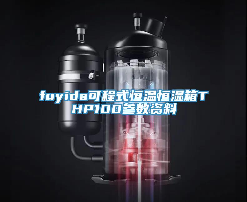 fuyida可程式恒溫恒濕箱THP100參數(shù)資料