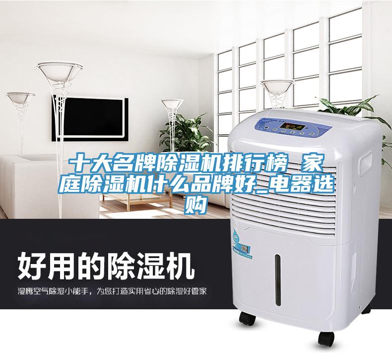 十大名牌除濕機(jī)排行榜 家庭除濕機(jī)什么品牌好_電器選購