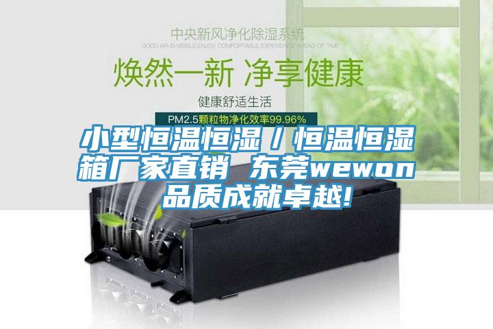 小型恒溫恒濕／恒溫恒濕箱廠家直銷 東莞wewon 品質成就卓越!