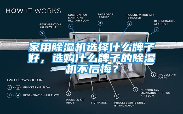 家用除濕機選擇什么牌子好，選購什么牌子的除濕機不后悔？