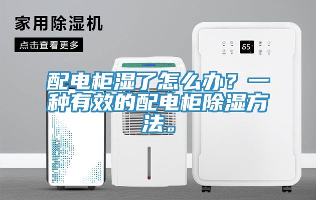 配電柜濕了怎么辦？一種有效的配電柜除濕方法。