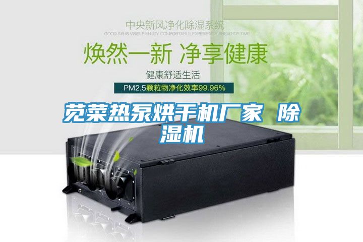 莧菜熱泵烘干機廠家 除濕機