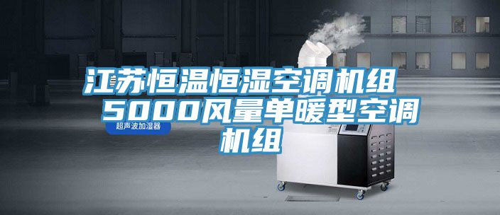 江蘇恒溫恒濕空調(diào)機(jī)組  5000風(fēng)量單暖型空調(diào)機(jī)組