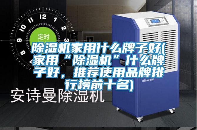 除濕機(jī)家用什么牌子好(家用“除濕機(jī)”什么牌子好，推薦使用品牌排行榜前十名)