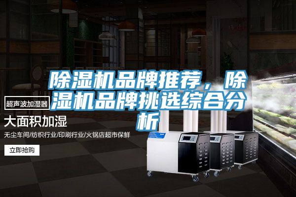 除濕機品牌推薦，除濕機品牌挑選綜合分析