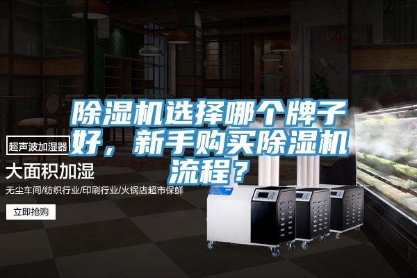 除濕機選擇哪個牌子好，新手購買除濕機流程？